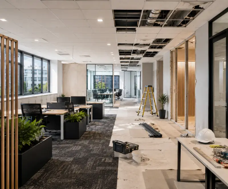 commercial office renovation Gold Coast